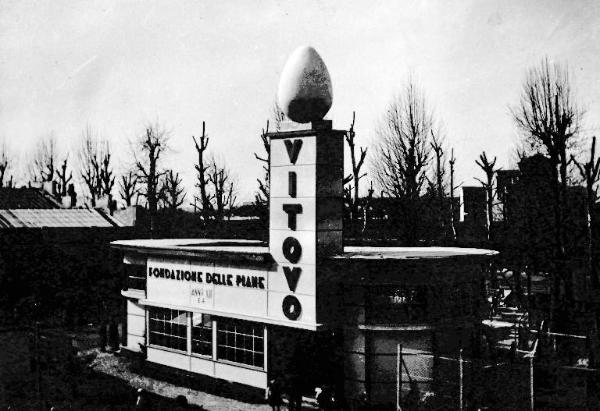 Fiera di Milano - Campionaria 1934 - Padiglione Vitovo della Fondazione Delle Piane - Esterno