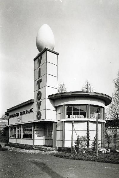 Fiera di Milano - Campionaria 1934 - Padiglione Vitovo della Fondazione Delle Piane - Esterno