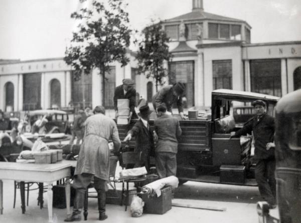 Fiera di Milano - Campionaria 1934 - Trasporto di merci