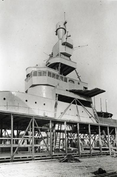 Fiera di Milano - Campionaria 1934 - Incrociatore della Lega navale italiana - Ricostruzione