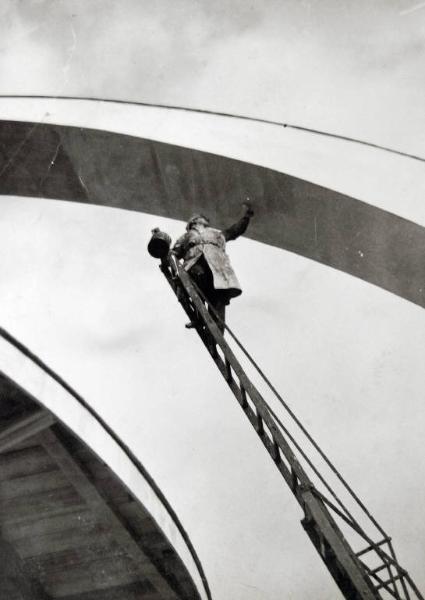 Fiera di Milano - Campionaria 1934 - Lavori di allestimento