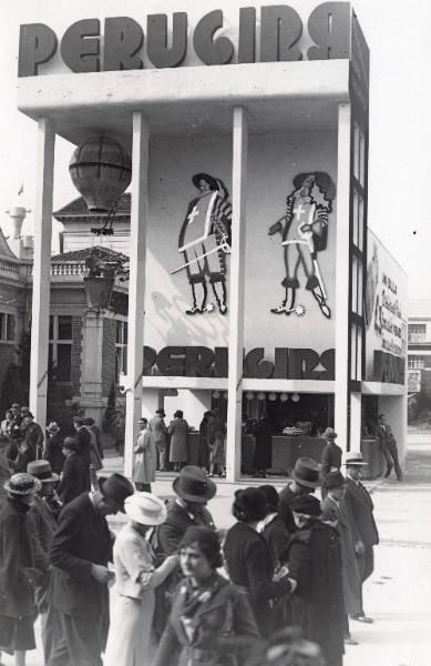 Fiera di Milano - Campionaria 1935 - Padiglione della Perugina - Esterno