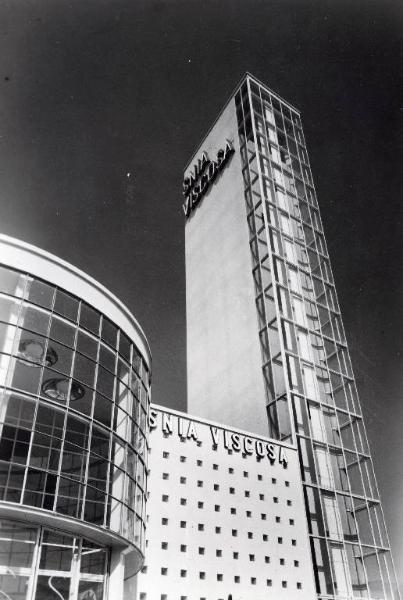 Fiera di Milano - Campionaria 1935 - Padiglione della Snia Viscosa - Esterno