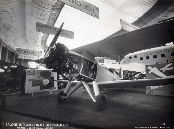 Fiera di Milano - Salone internazionale aeronautico 1935 - Sezione italiana