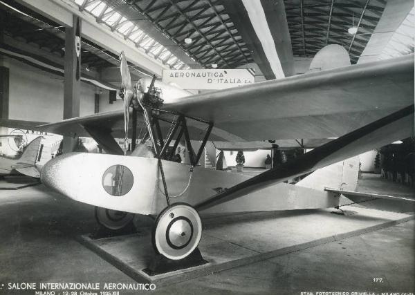 Fiera di Milano - Salone internazionale aeronautico 1935 - Sezione italiana