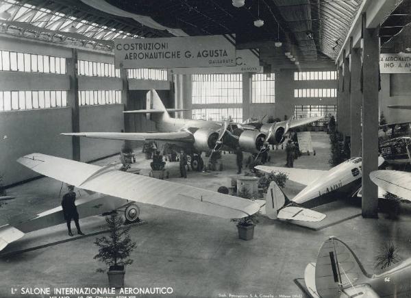 Fiera di Milano - Salone internazionale aeronautico 1935 - Sezione italiana