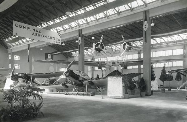 Fiera di Milano - Salone internazionale aeronautico 1935 - Sezione italiana