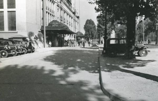 Fiera di Milano - Palazzo dello sport, sede del Salone internazionale aeronautico 1935 - Esterno