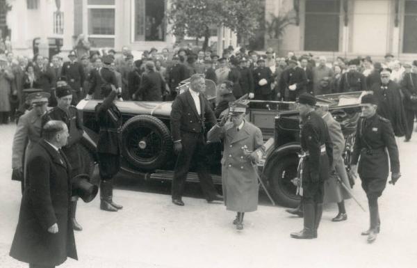 Fiera di Milano - Campionaria 1936 - Visita del Re Vittorio Emanuele III