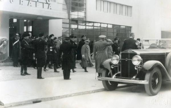 Fiera di Milano - Campionaria 1936 - Visita del Re Vittorio Emanuele III