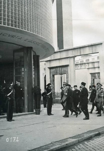 Fiera di Milano - Campionaria 1936 - Visita del principe di Piemonte Umberto II di Savoia