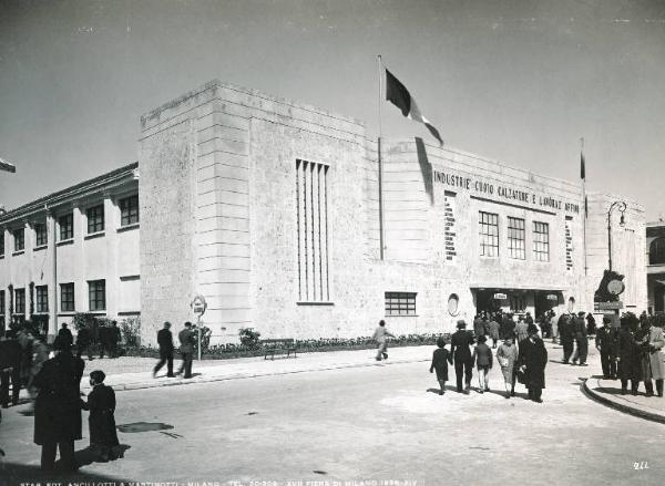 Fiera di Milano - Campionaria 1936 - Padiglione delle industrie del cuoio - Esterno