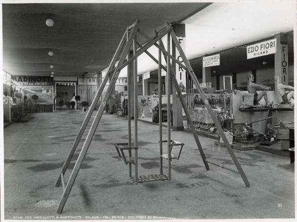 Fiera di Milano - Campionaria 1936 - Padiglione dello sport - Sala interna