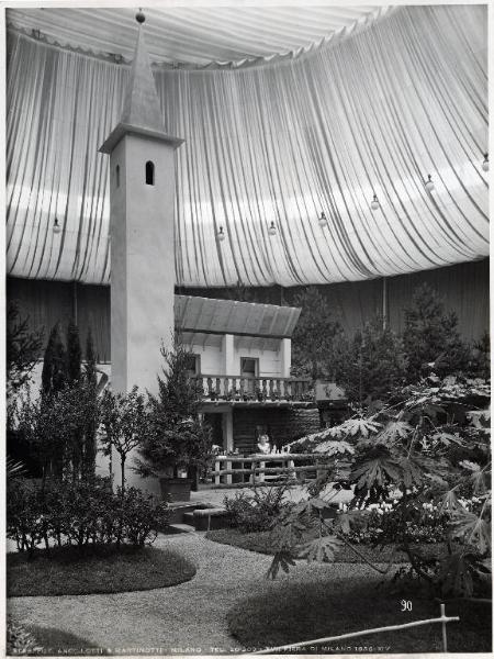 Fiera di Milano - Campionaria 1936 - Mostra del turismo nel palazzo dello sport - Sala