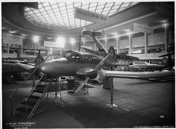 Fiera di Milano - Salone internazionale aeronautico 1937 - Settore tedesco