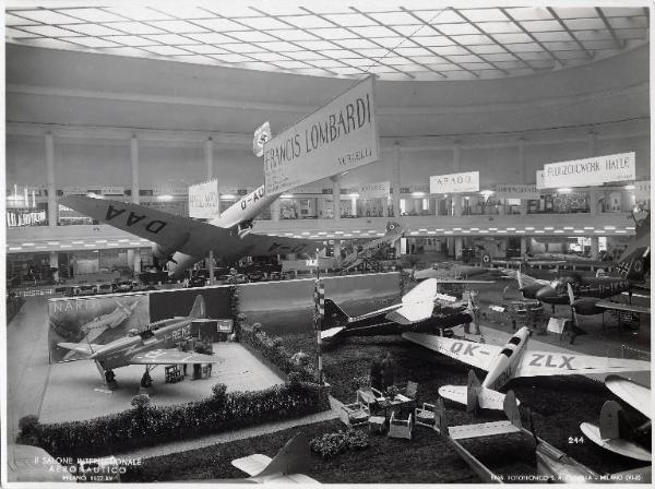 Fiera di Milano - Salone internazionale aeronautico 1937