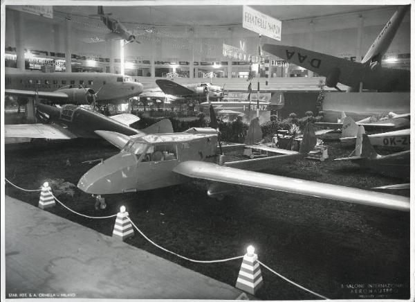 Fiera di Milano - Salone internazionale aeronautico 1937 - Settore tedesco