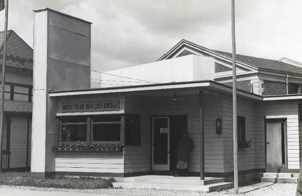 Fiera di Milano - Campionaria 1938 - Padiglione delle industrie nippo cinesi Bordoli & C. - Esterno