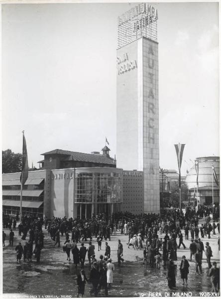 Fiera di Milano - Campionaria 1938 - Padiglione della Snia Viscosa - Esterno