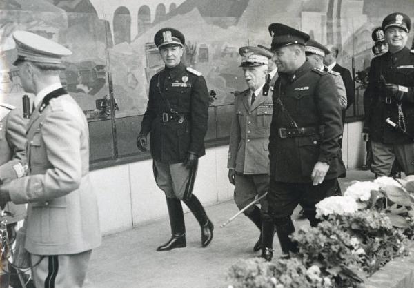 Fiera di Milano - Campionaria 1939 - Visita del Re Vittorio Emanuele III