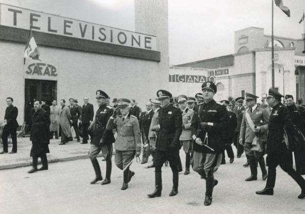 Fiera di Milano - Campionaria 1939 - Visita del Re Vittorio Emanuele III