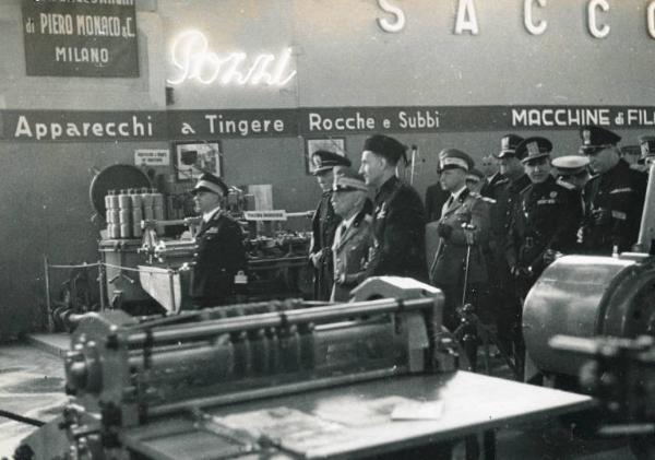 Fiera di Milano - Campionaria 1939 - Visita del Re Vittorio Emanuele III