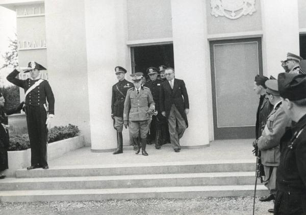 Fiera di Milano - Campionaria 1939 - Visita del Re Vittorio Emanuele III