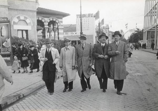 Fiera di Milano - Campionaria 1939 - Visita di personalità in occasione della Giornata brasiliana