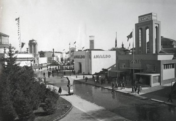 Fiera di Milano - Campionaria 1939 - Viale dell'agricoltura