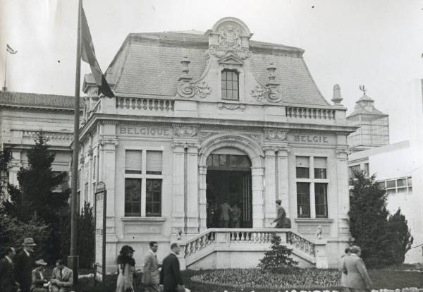 Fiera di Milano - Campionaria 1939 - Padiglione del Belgio - Esterno