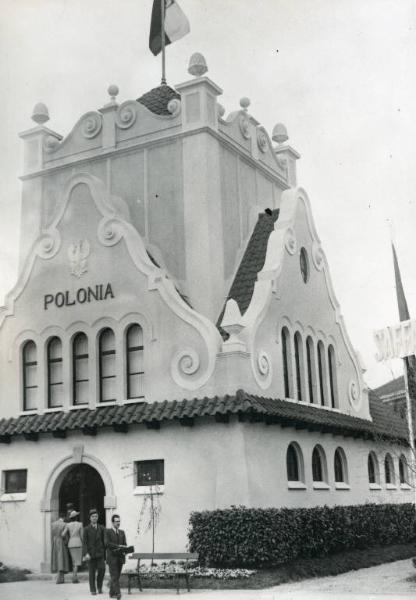 Fiera di Milano - Campionaria 1939 - Padiglione della Polonia - Esterno