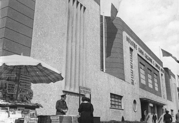 Fiera di Milano - Campionaria 1939 - Padiglione delle industrie del cuoio e affini - Esterno