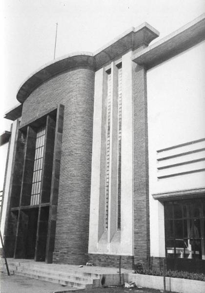 Fiera di Milano - Campionaria 1939 - Padiglione delle materie plastice - Lavori di preparazione