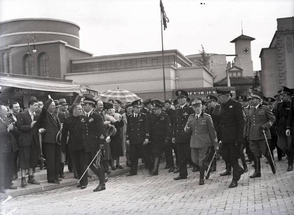 Fiera di Milano - Campionaria 1940 - Visita del Re Vittorio Emanuele III