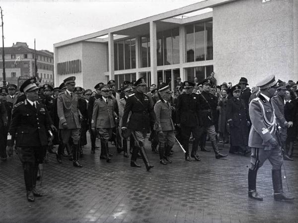 Fiera di Milano - Campionaria 1939 - Visita del Re Vittorio Emanuele III