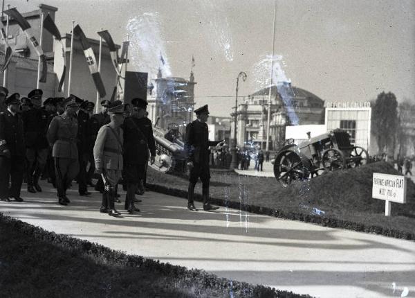 Fiera di Milano - Campionaria 1942 - Visita del Re Vittorio Emanuele III