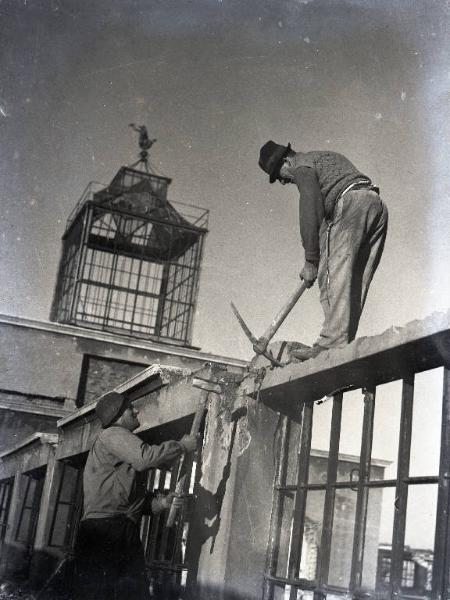 Fiera di Milano - Lavori di ricostruzione postbellica