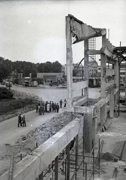 Fiera di Milano - Lavori di ricostruzione postbellica