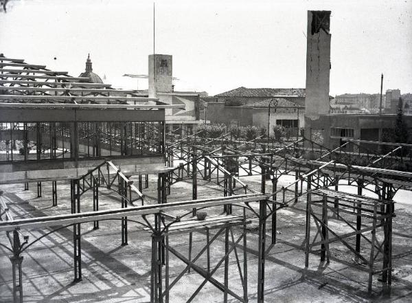 Fiera di Milano - Lavori di ricostruzione postbellica