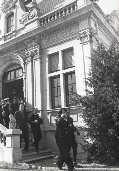 Fiera di Milano - Campionaria 1940 - Visita di personalità in occasione della Giornata delle nazioni