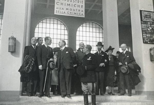 Fiera di Milano - Campionaria 1940 - Visita di una missione francese