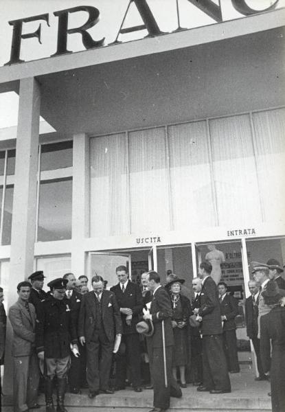 Fiera di Milano - Campionaria 1940 - Visita di una missione francese