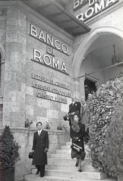 Fiera di Milano - Campionaria 1940 - Visita di Akio Mishiro, incaricato d'affari del Manciukuo