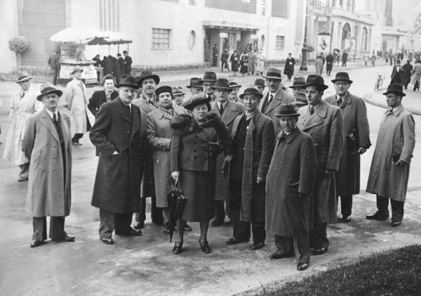 Fiera di Milano - Campionaria 1940 - Visita di giornalisti viennesi