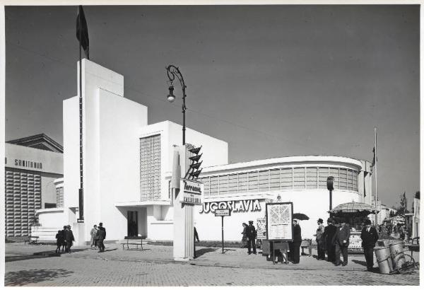 Fiera di Milano - Campionaria 1940 - Padiglione della Jugoslavia - Esterno