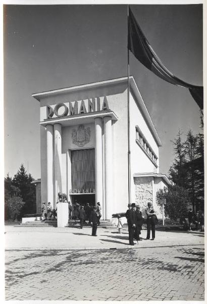 Fiera di Milano - Campionaria 1940 - Padiglione della Romania - Esterno