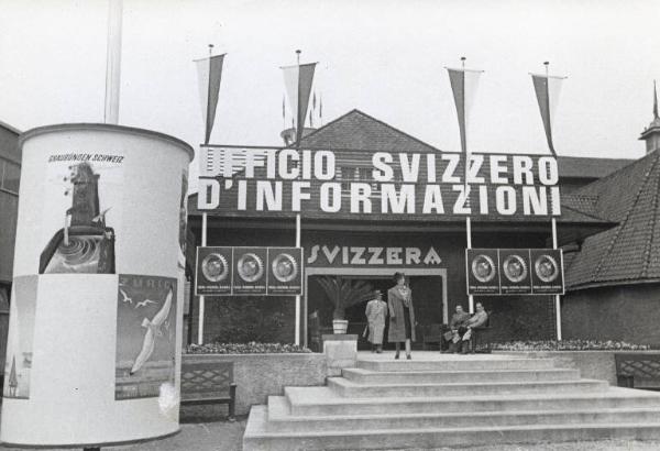 Fiera di Milano - Campionaria 1940 - Padiglione della Svizzera - Esterno