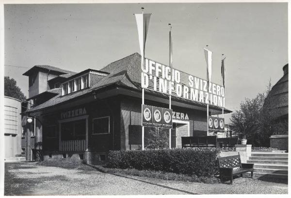 Fiera di Milano - Campionaria 1940 - Padiglione della Svizzera - Esterno