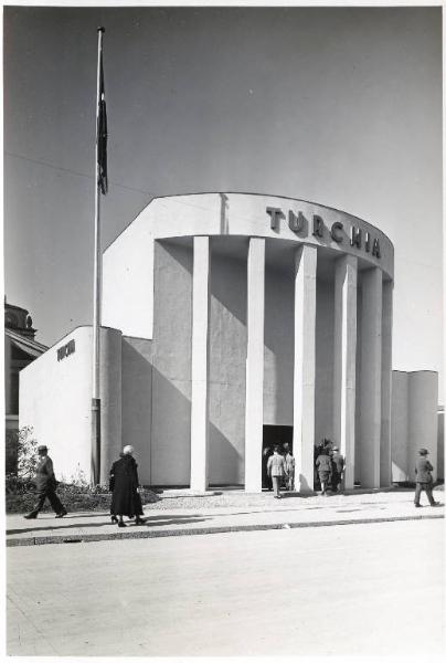 Fiera di Milano - Campionaria 1940 - Padiglione della Turchia - Esterno