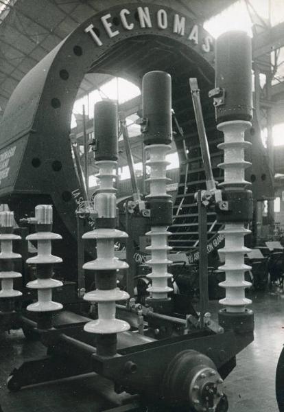 Fiera di Milano - Campionaria 1940 - Padiglione della meccanica "A" - Stand della Tecnomasio Brow Boveri